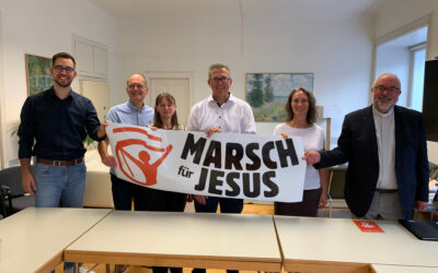 Über 600 Ehrenamtliche engagieren sich beim Marsch für Jesus am 19.9.2026 in Wien